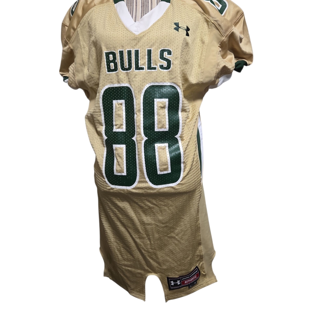 Under Armour Men's Gold Football Jersey - Picture 3 of 7